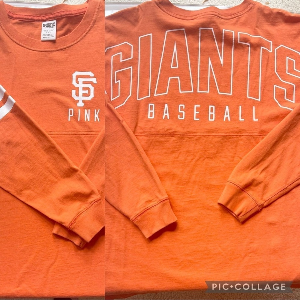 NWOT VS PINK SF Giants longsleeve spirit shirt
